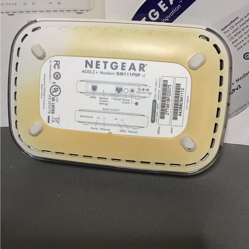 NETGEAR Gray Modem for Networking - Picture 3 of 4